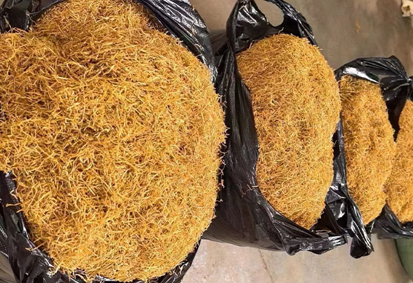 剛剛新下來的煙葉，看著質(zhì)量還是非常不錯的